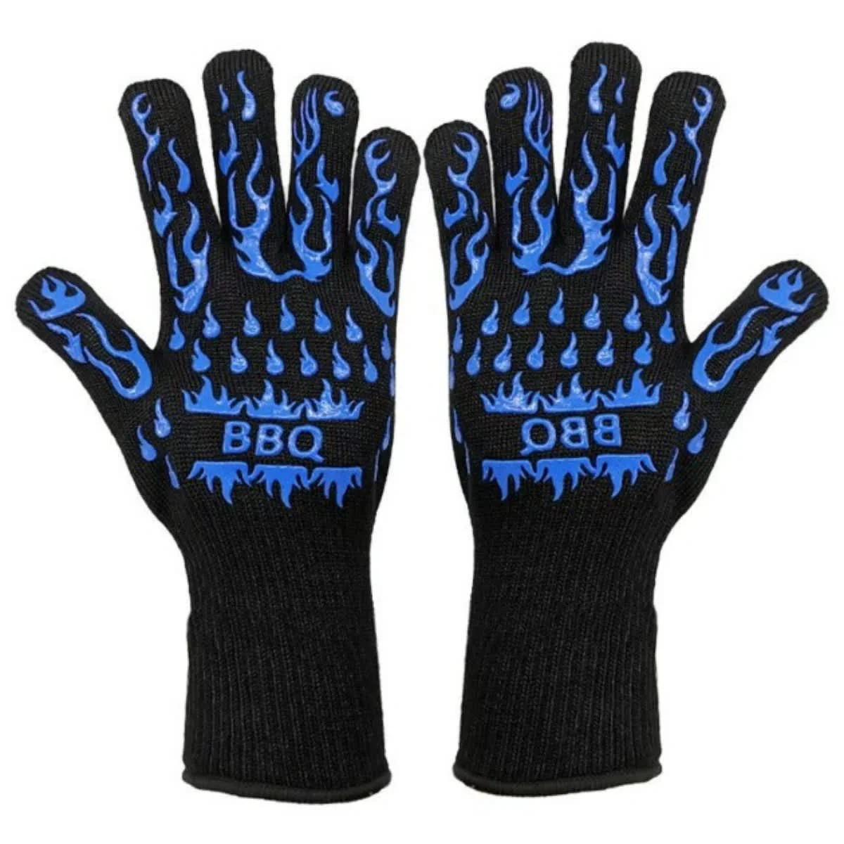 Expertly Made Extreme Heat Resistant Grill Gloves Soft