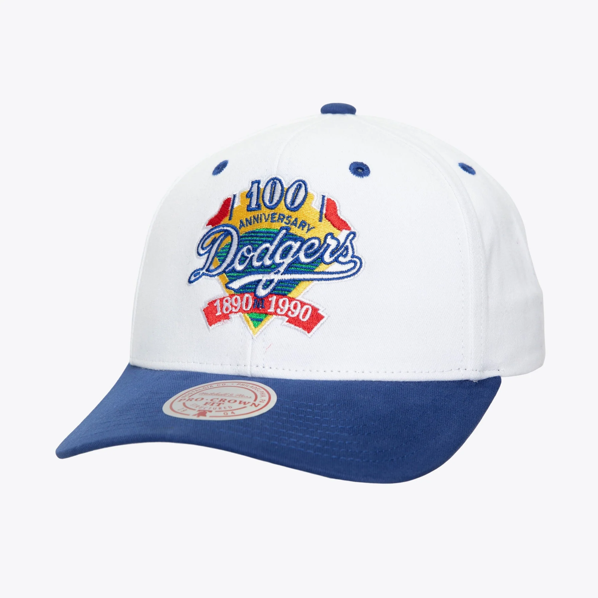 Specialty Mitchell Ness Men's MLB Flipped Pro Snapback Coop Dodgers Snapback Caps Luxury