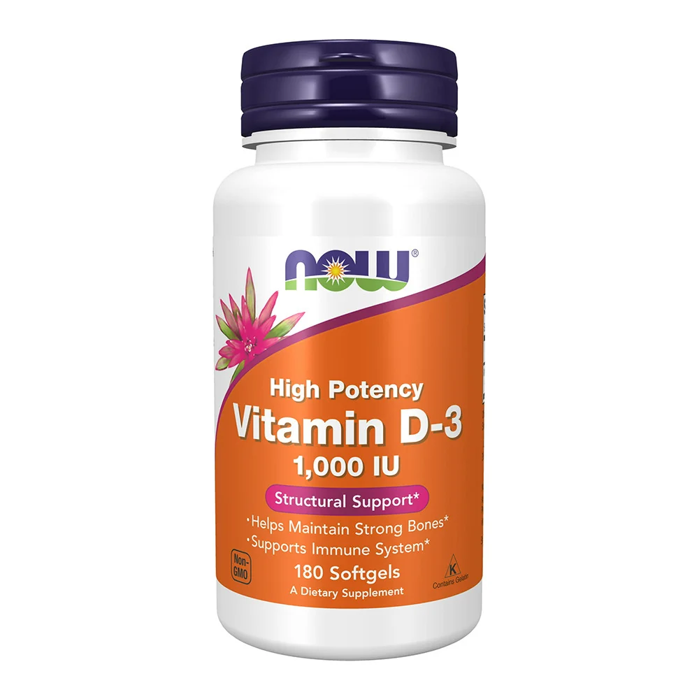 Superior Now Food Vitamin D-3 1 000 IU 180 Ea Professional
