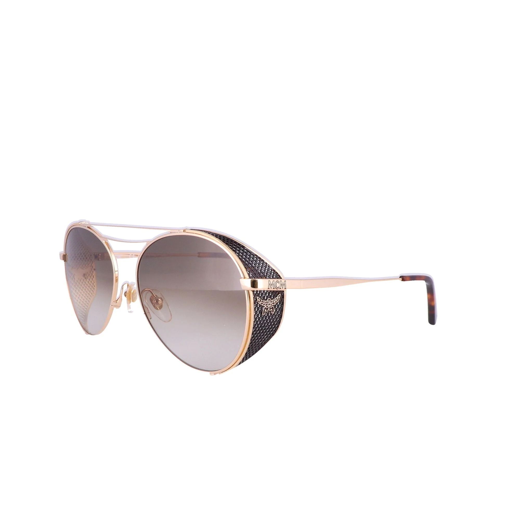 Carefully Designed Mcm Men's Double Bridge Aviator Sunglasses Smart
