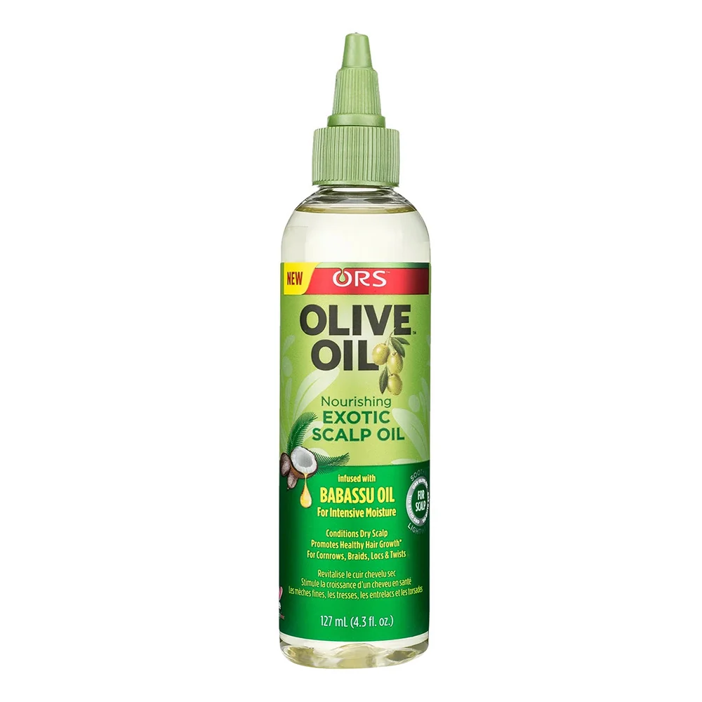 Reusable ORS Olive Oil Nourishing Exotic Scalp Oil with Babassu Oil 4.3 Oz Top-Quality