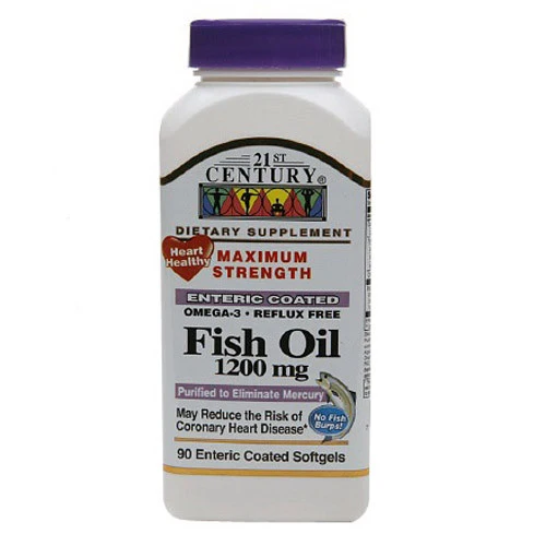 Fine Crafted 21St Century Fish Oil 1200 Mg Enteric Coated Softgels - 90 Ea Outstanding