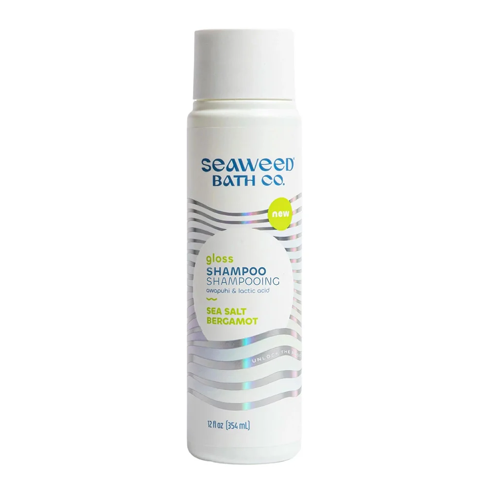Effective Seaweed Bath Co Gloss Shampoo Sea Salt Bergamot 12 Oz Practical
