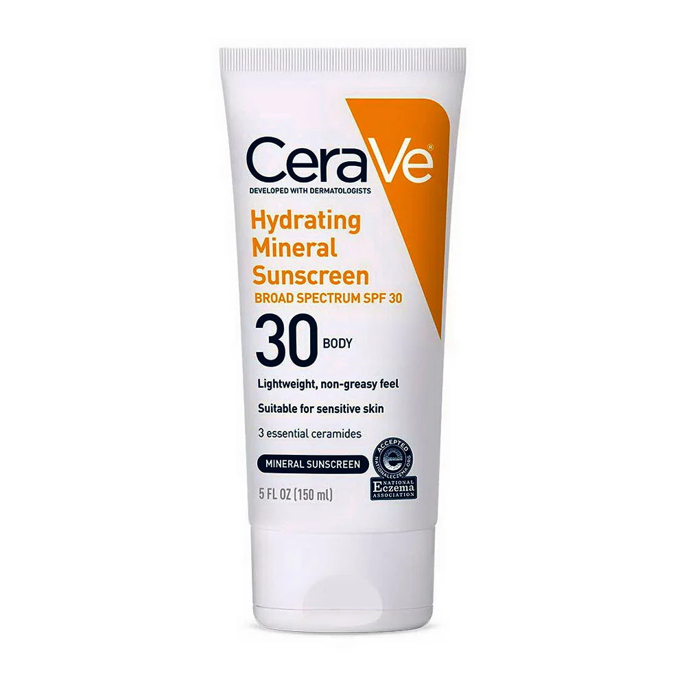 Versatile CeraVe Hydrating Sunscreen SPF 30 Body 5 oz Organic