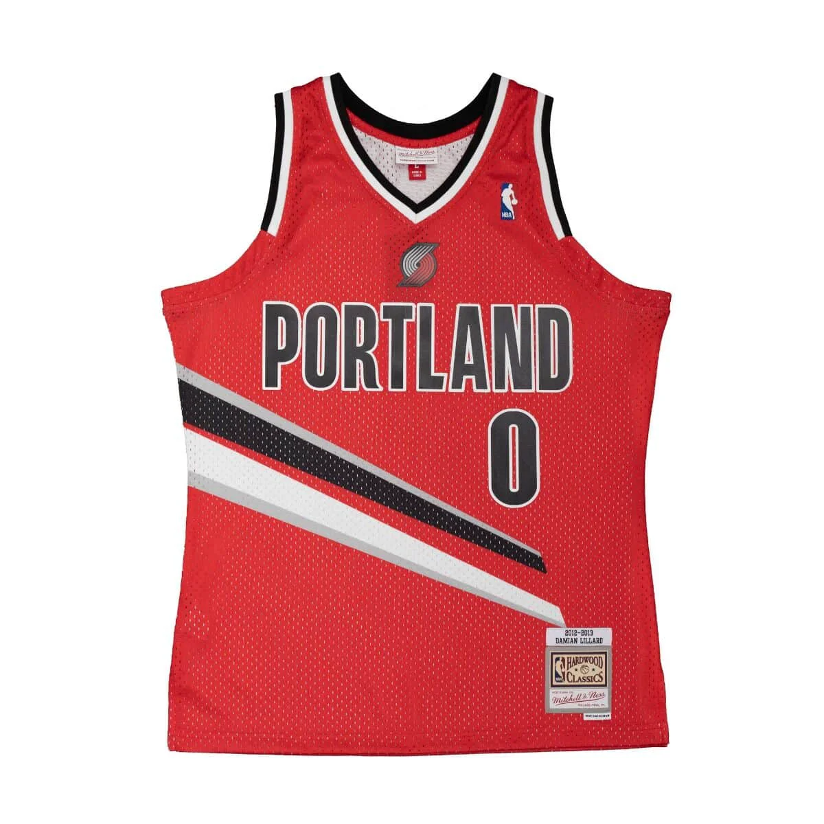 Crafted Mitchell Ness NBA Alternate Jersey Portland Trail Blazers 2012 Damian Lillard Sophisticated