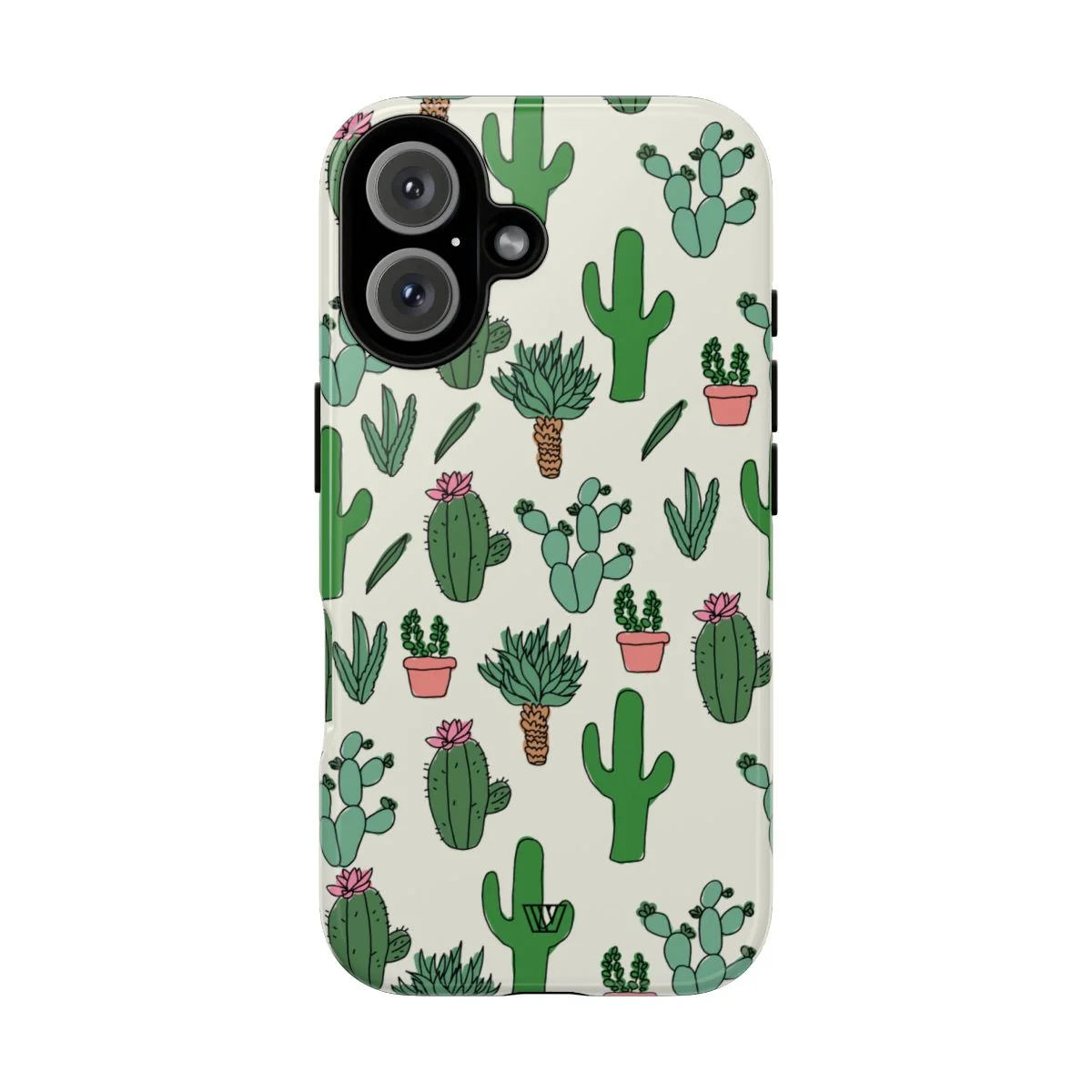 Natural CACTUS DOODLES Tough Phone Case Comfortable