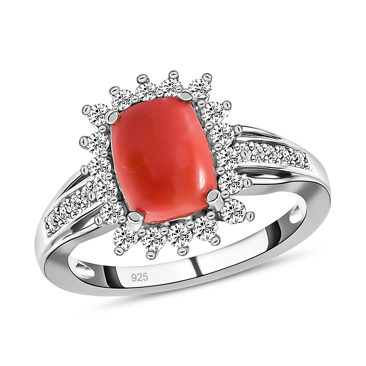 Elite HomeJewelryRingsHalo Rings 7155923 Authentic
