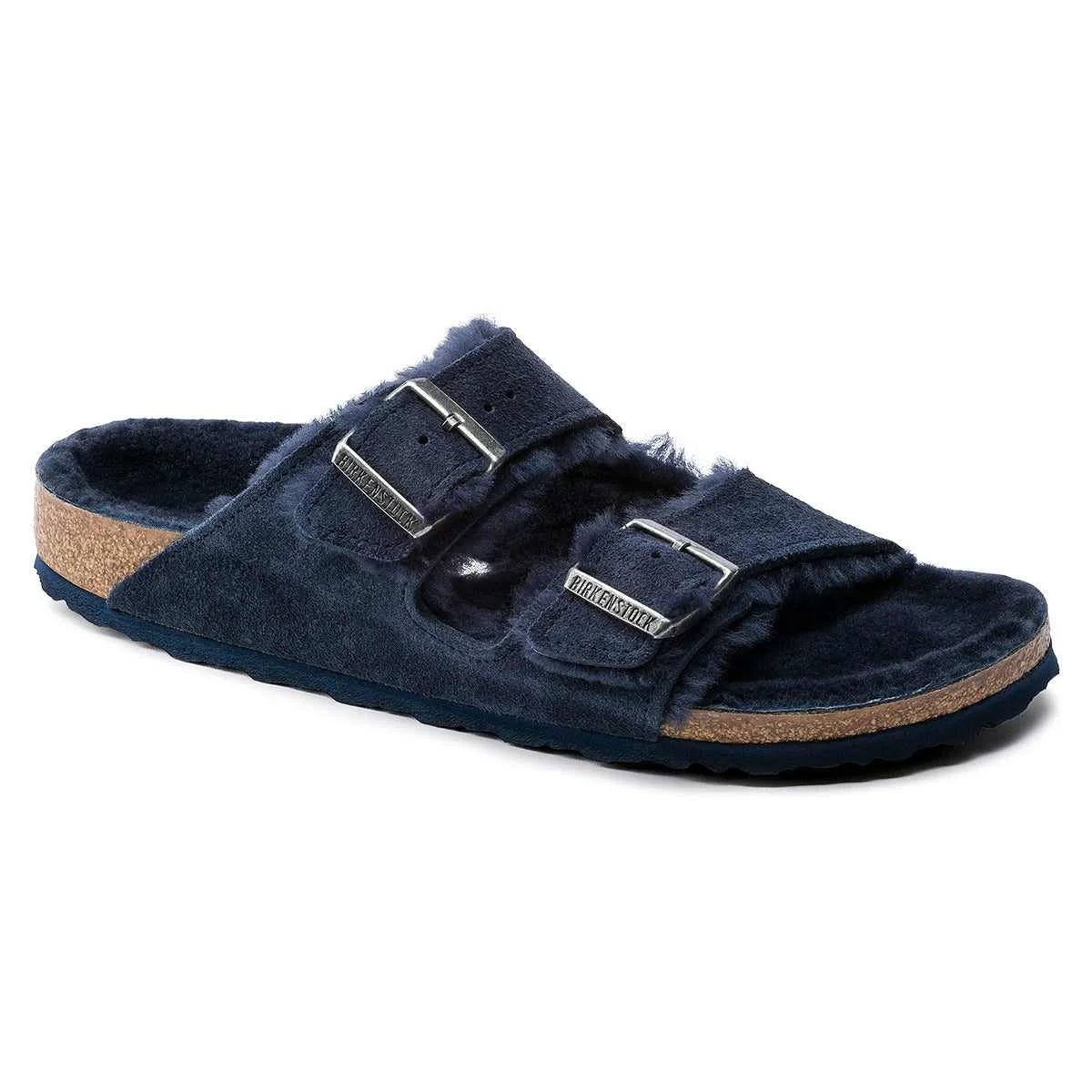 World-Class Birkenstock Arizona Shearling Suede Sandals Dependable
