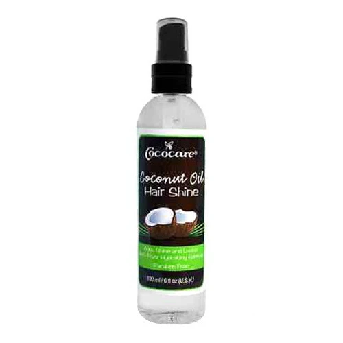 Relaxed Cococare Coconut Oil Hair Shine Adds Shine And Luster Anti-frizz 6 Oz Durable