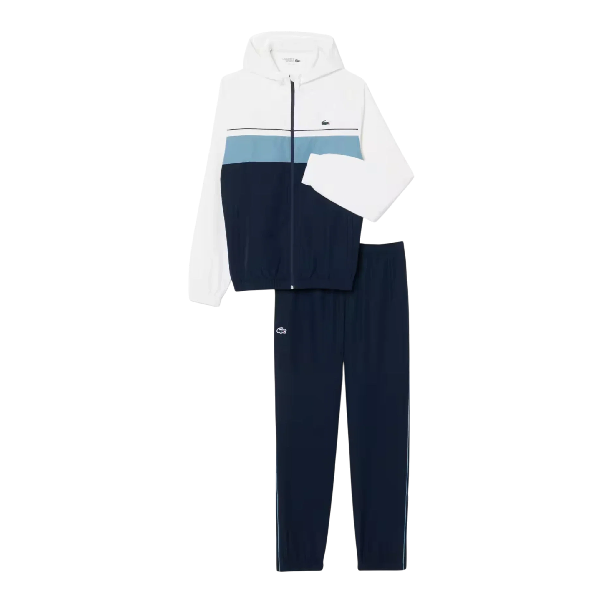 Effective Lacoste Tracksuit Mens Navy Blue Authentic