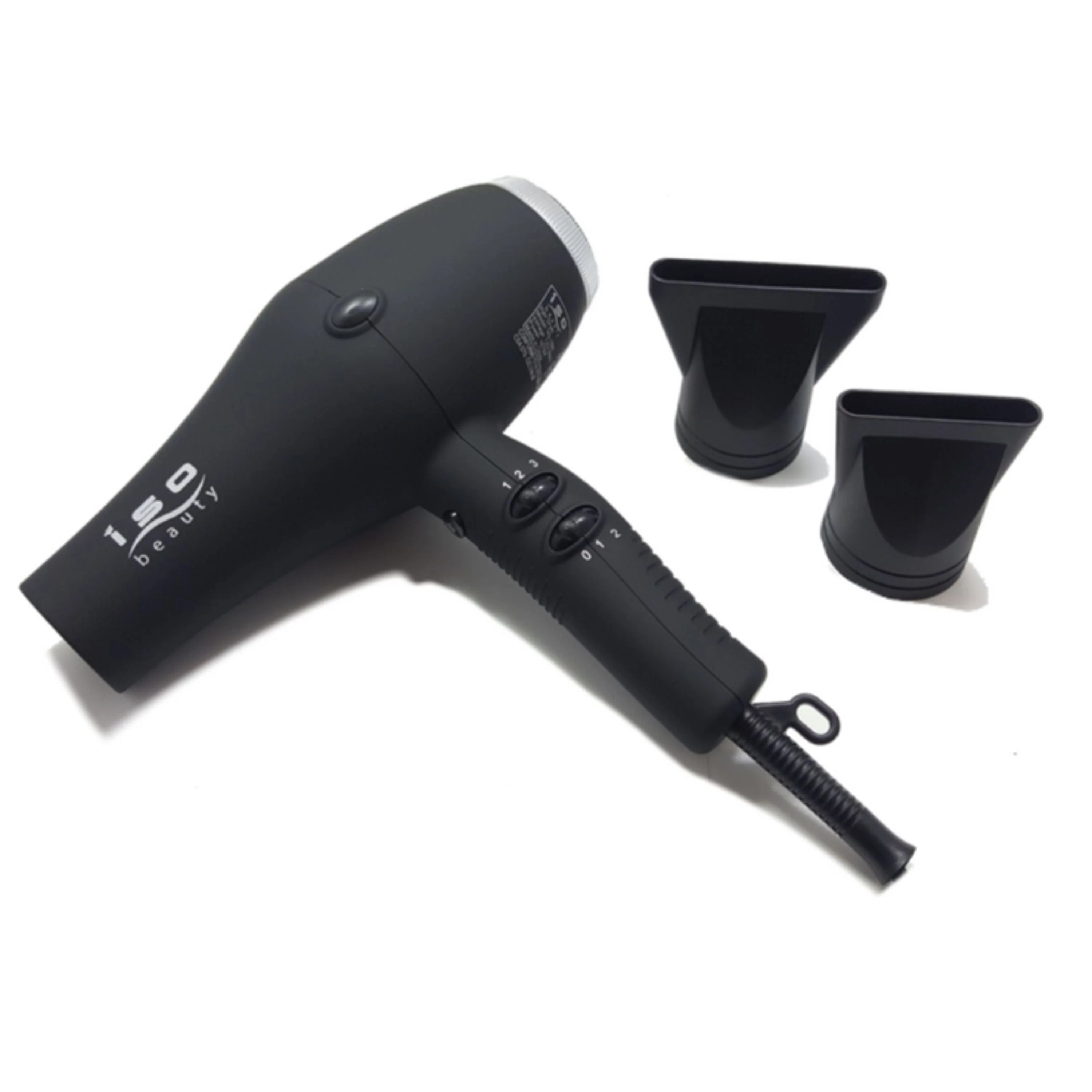 Easy-to-Use Nano Ionic 1875W DC Motor Turbo-Velocity Professional Hair Dryer Luxury