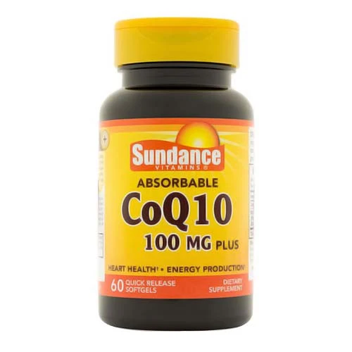 Fine Sundance Absorbable CoQ-10 100 Mg Plus Heart Health Quick Release Softgels 60 Ea Breathable