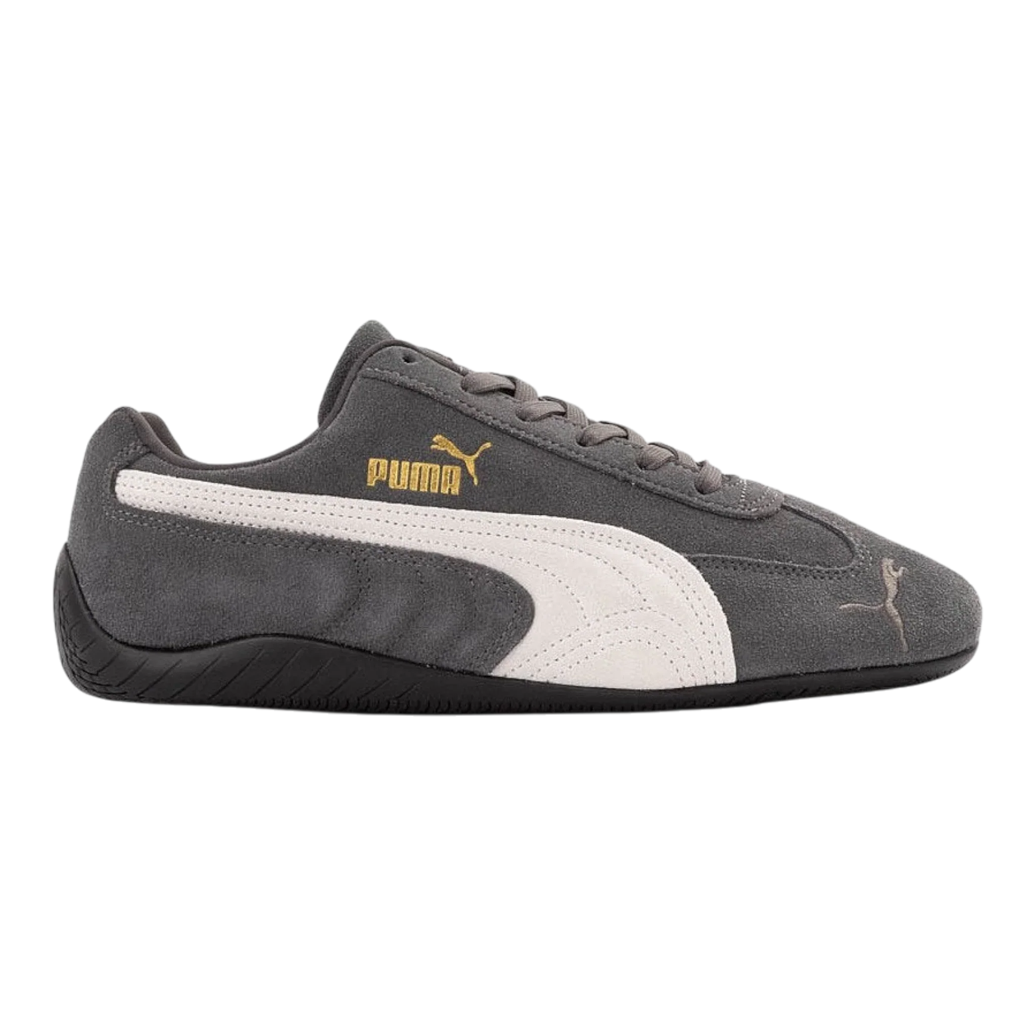 Exclusive PUMA Speedcat OG Men's Sneakers — Dusky Gray White Suede Low-Top Expertly Made