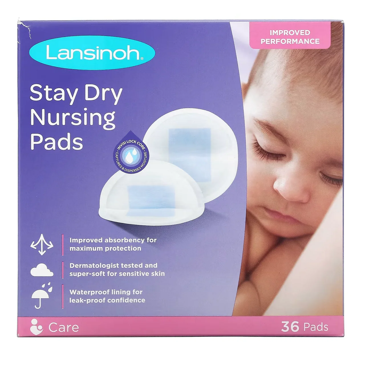 Proven Lansinoh Disposable Nursing Pads For Breastfeeding Mothers - 36 Ea Exclusive