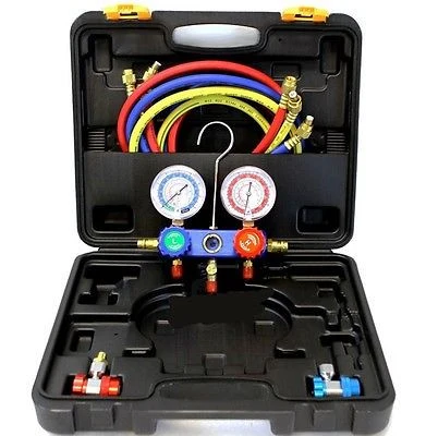 Lightweight HVAC Air Conditioning Manifold Gauge Tool Set Innovative