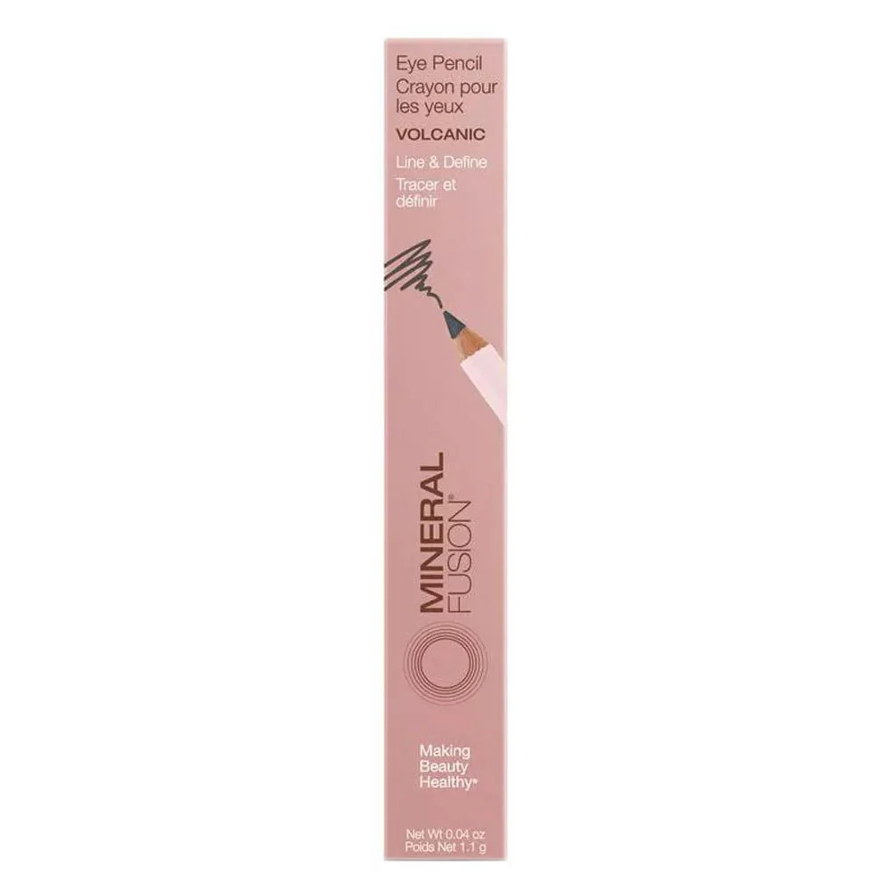 Efficient Mineral Fusion Eye Pencil Volcanic 0.04 Oz Minimalist