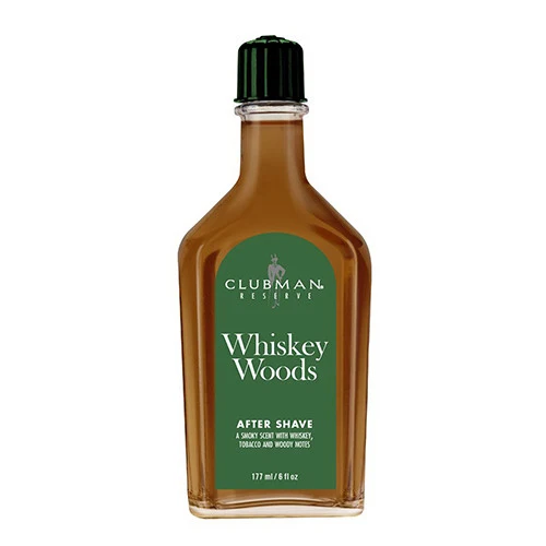 Carefully Designed Clubman Reserve After Shave Lotion Whiskey Woods 6 Oz Top-Quality