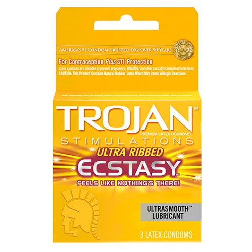 Superior Trojan Ultrasmooth Lubricant Condoms - 3 Ea Long-Lasting