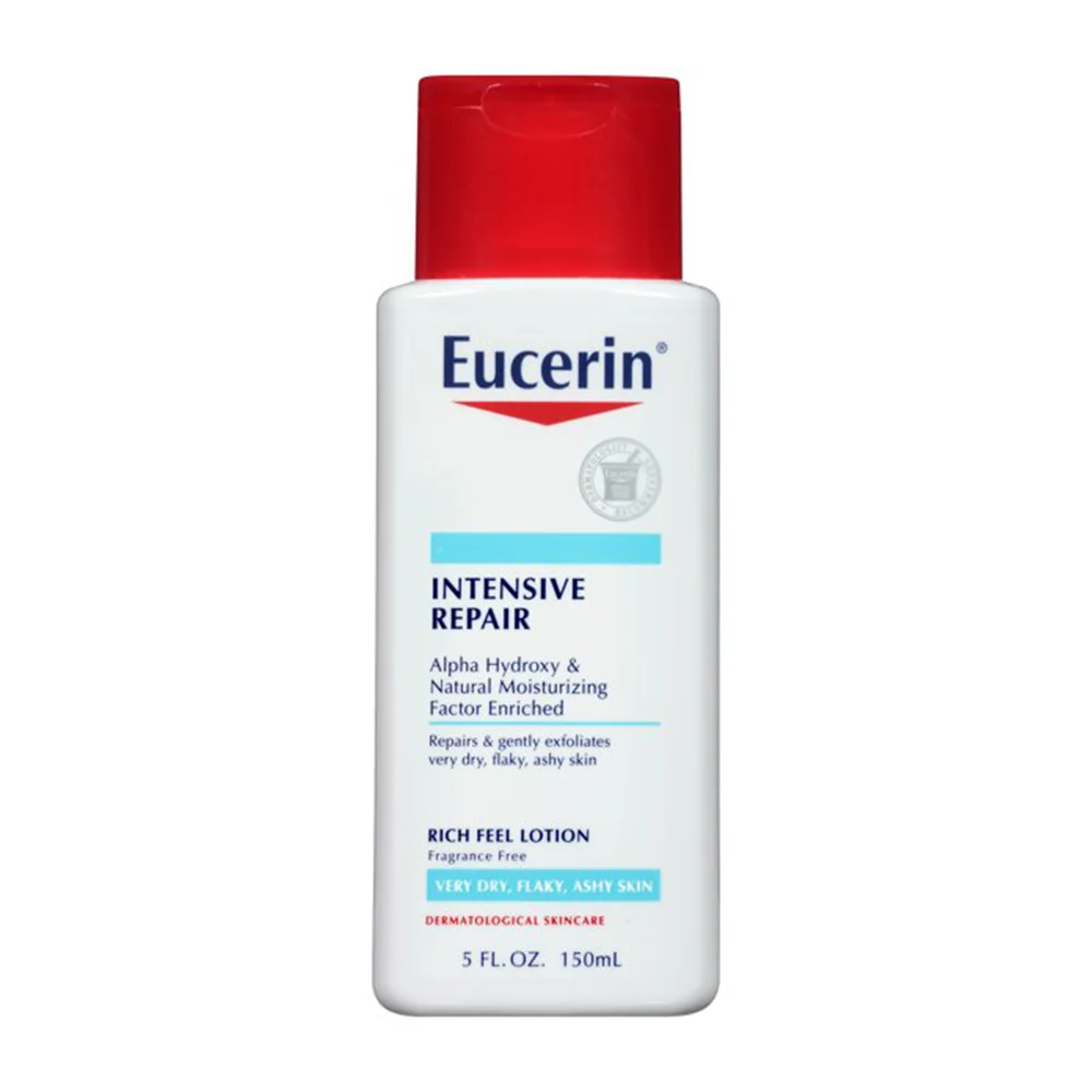 Stylish Eucerin Moisturizing Lotion Intensive Repair Lotion for Very Dry Skin 5 oz Versatile