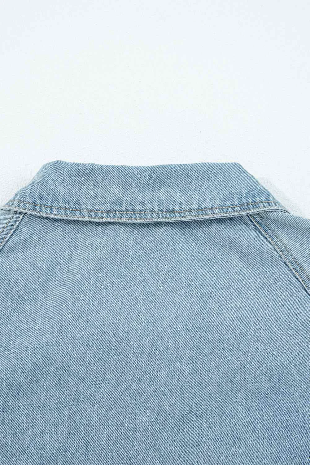 Unique Threaded Pear Abigail Collared Zip Up Jacket Smart