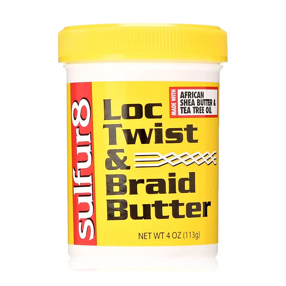 Flexible Sulfur8 Loc Twist and Braid Butter 4 Oz Fine