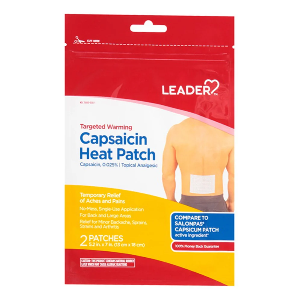 High-Quality Leader Capsaicin Heat Patch 2 Ea Exclusive