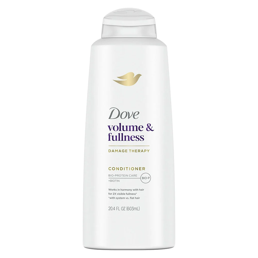 Detailed Dove Volume Fullness Conditioner with Bio-Nourish Complex 20.4 Oz Dependable