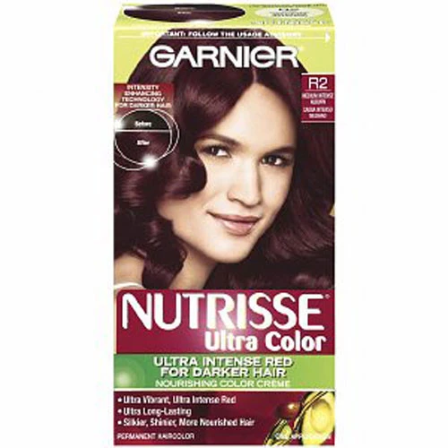 Recyclable Garnier Nutrisse Nourishing Hair Color Creme For Naturally Dark Hair Medium Intense Auburn R2 Environmentally Friendly