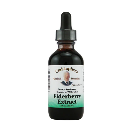 Minimalist Dr Christophers Formula Heal Elderberry Liquid Extract Dietary Supplement 2Oz 59ml Advanced