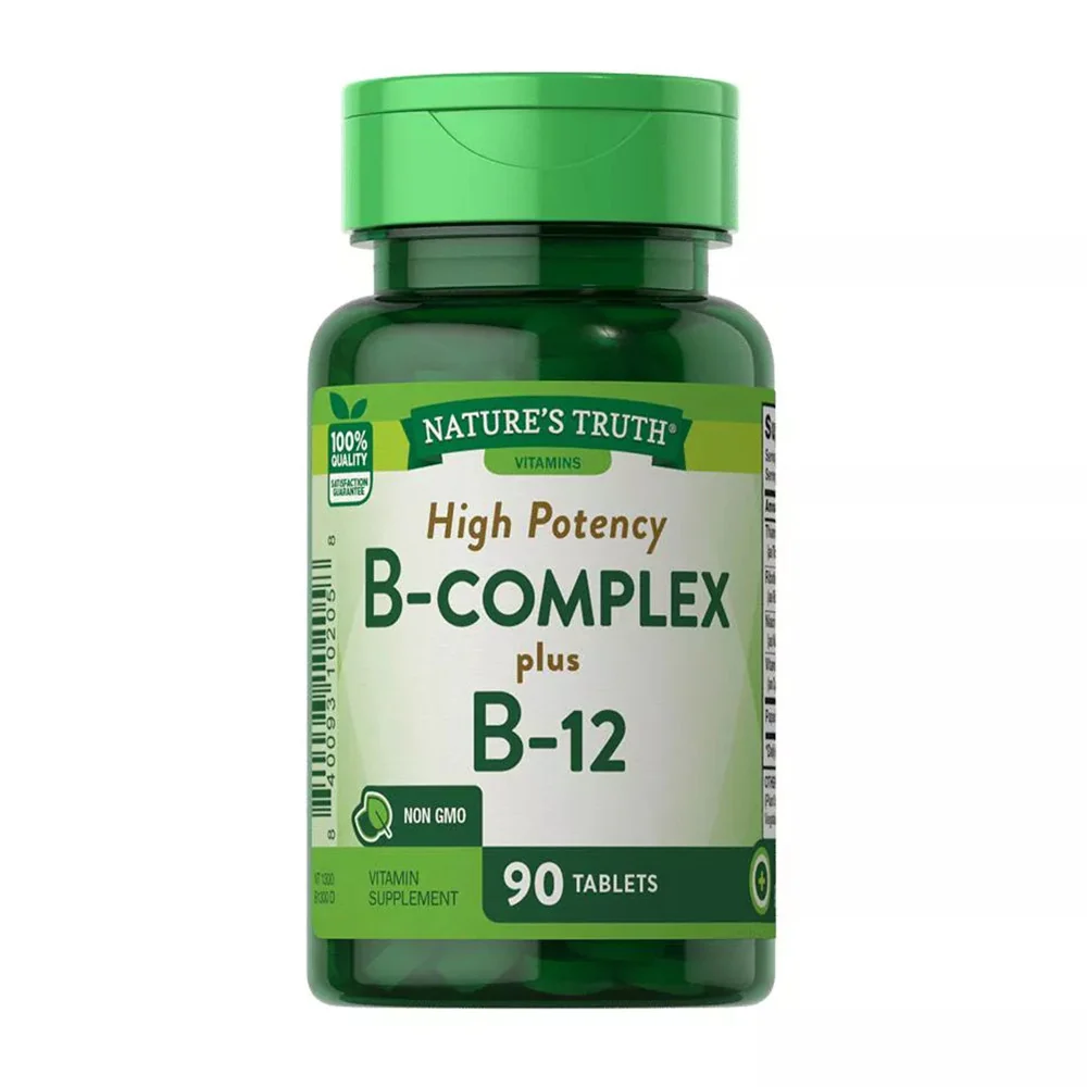 Trusted Natures Truth Vitamin B Complex with B12 90 Ea Quality