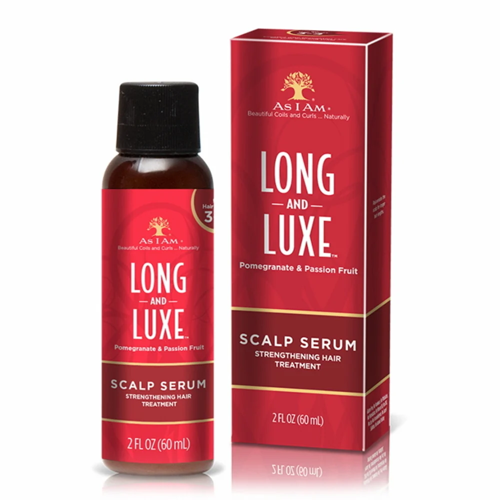 Next-Generation As I Am Long And Luxe Pomegranate Passion Fruit Scalp Serum 2 Oz Contemporary