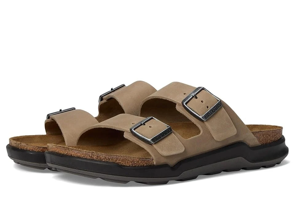 Sustainable Birkenstock Unisex Arizona Ct Waxy Leather Tabacco Brown Environmentally Friendly