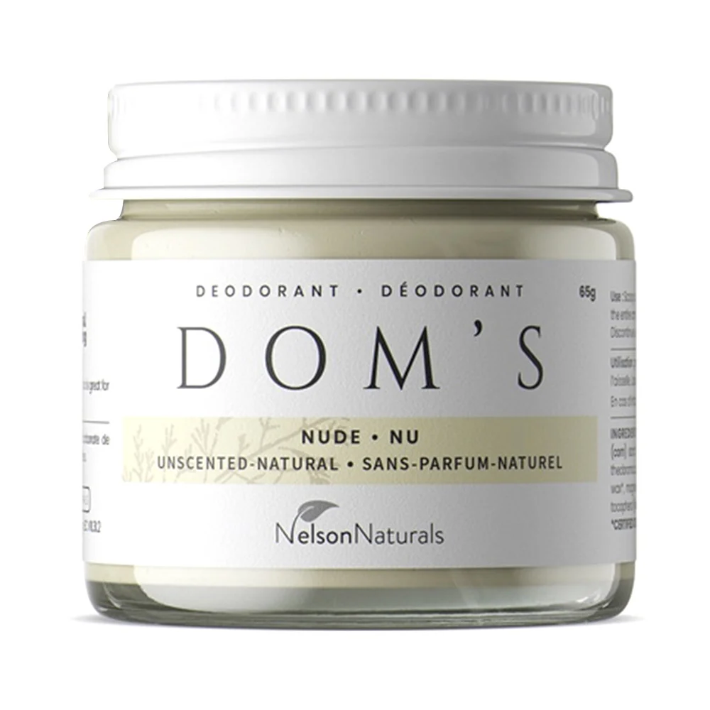 Original Design Nelson Naturals Dom's Deodorant Nude Unscented 65 Grms Soft