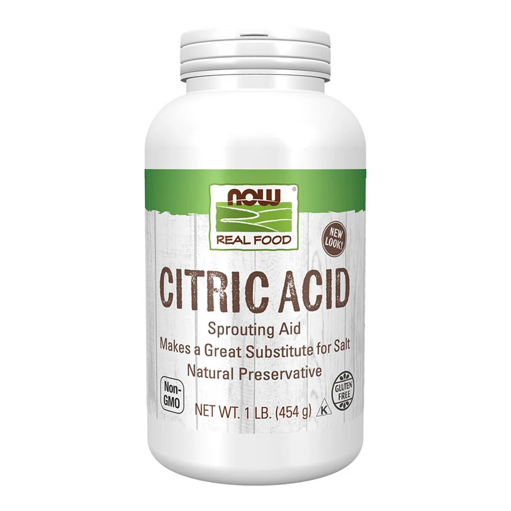 Original Design Now Foods Citric Acid Powder 1 Lb Trendy