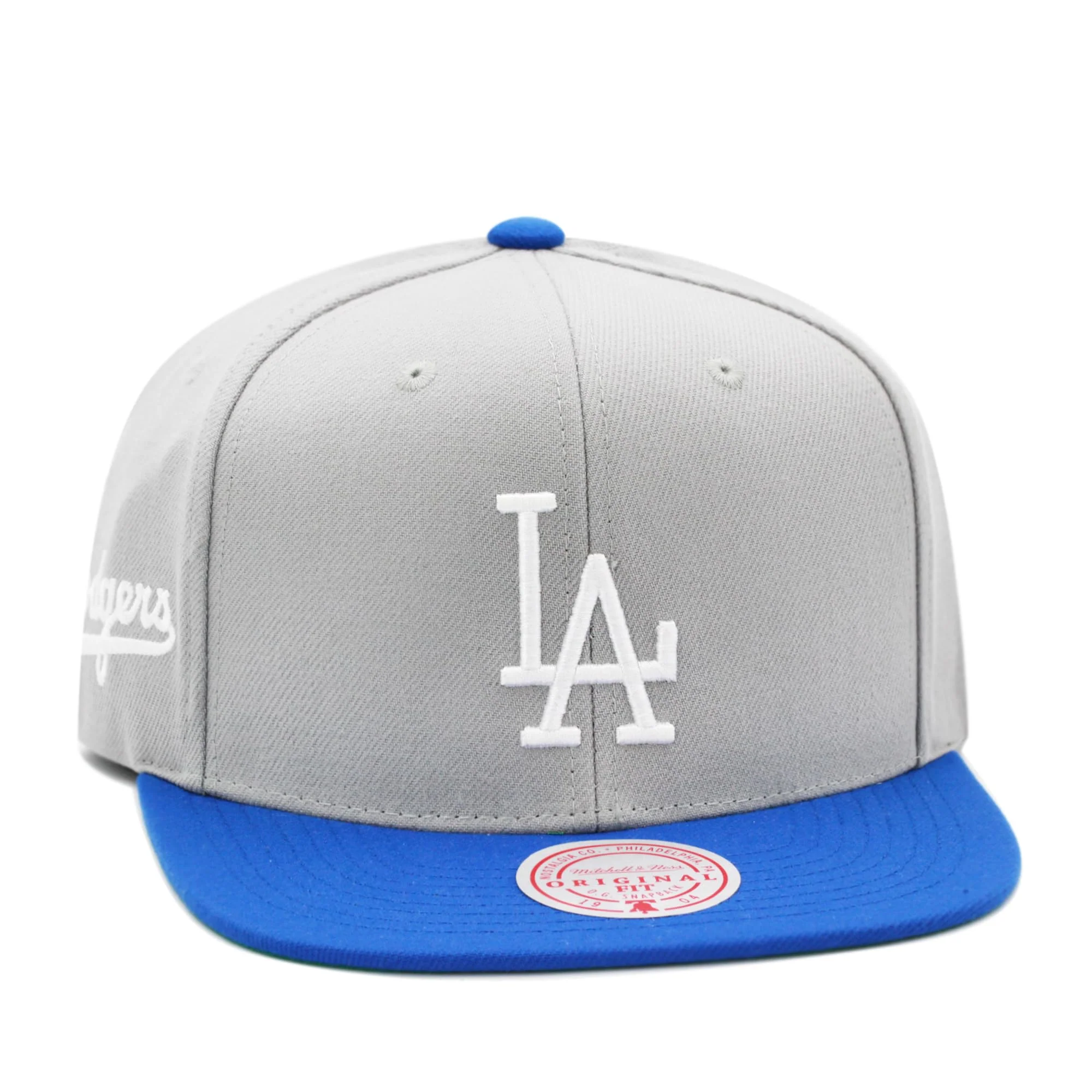 Trusted Mitchell Ness Men's MLB Away Snapback Coop Dodgers Snapback Caps Convenient