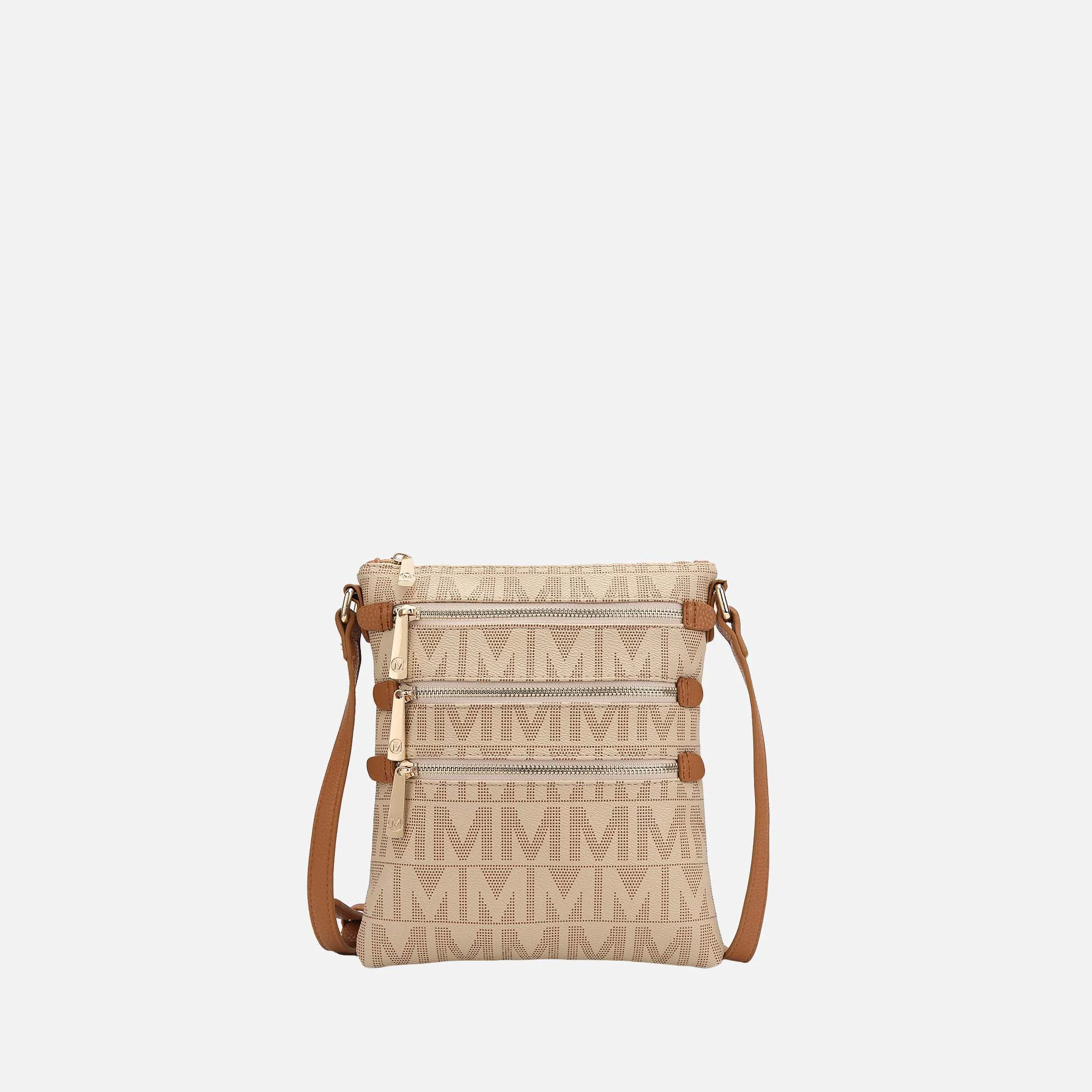 Premium Material MKF Collection by Mia K. - Mya Signature Crossbody Bag Organic