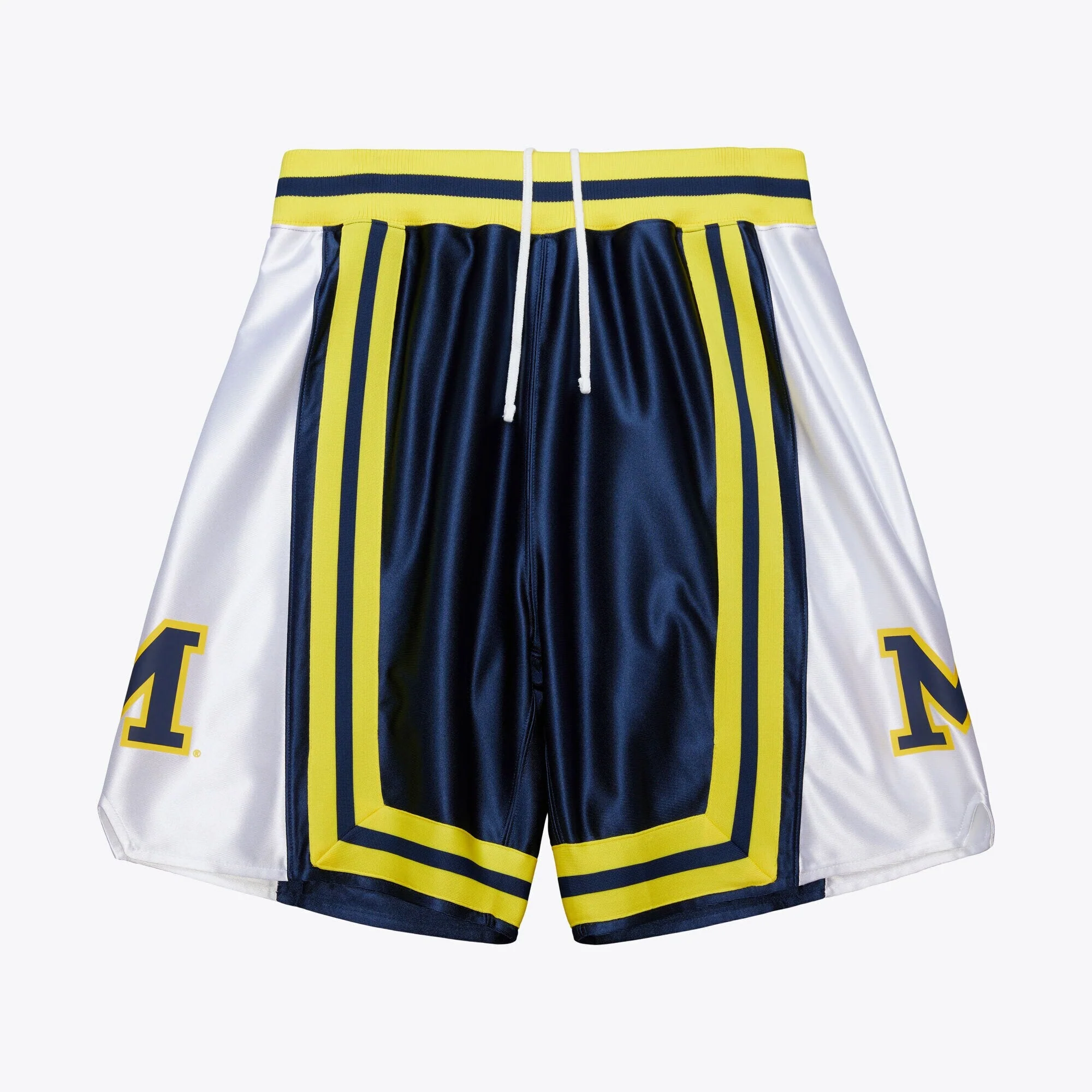 Trusted Mitchell Ness Men's Ncaa Dark Shorts Michigan Wolverines 1989 Certified
