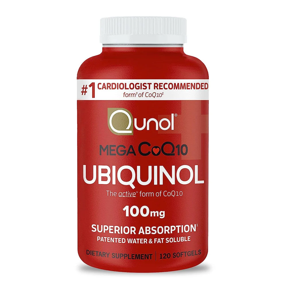 Dependable Qunol Mega CoQ10 Ubiquinol 100 mg Superior Absorption Softgels 120 Ea Exclusive