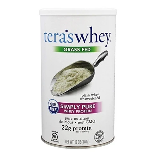 High-End Teras Whey Grass Fed Simply Pure Whey Protein Powder Unsweetened 12 Oz Versatile