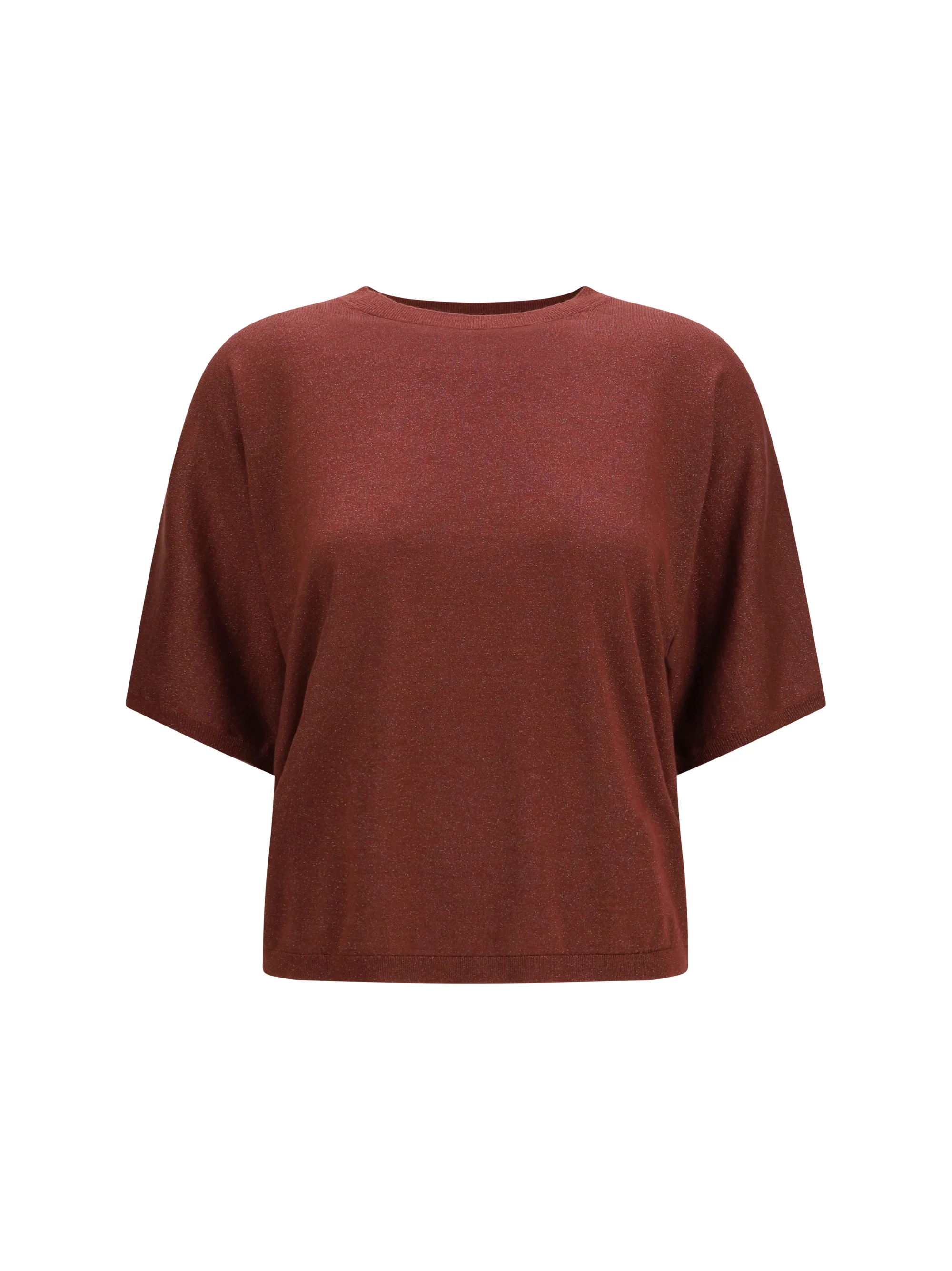 High-Quality Short-Sleeve Cashmere and Silk Sweater Original Design