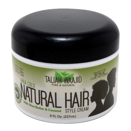 Artisan Taliah Waajid Shea-Coco Natural Hair Style Cream Jar 8 oz Innovative
