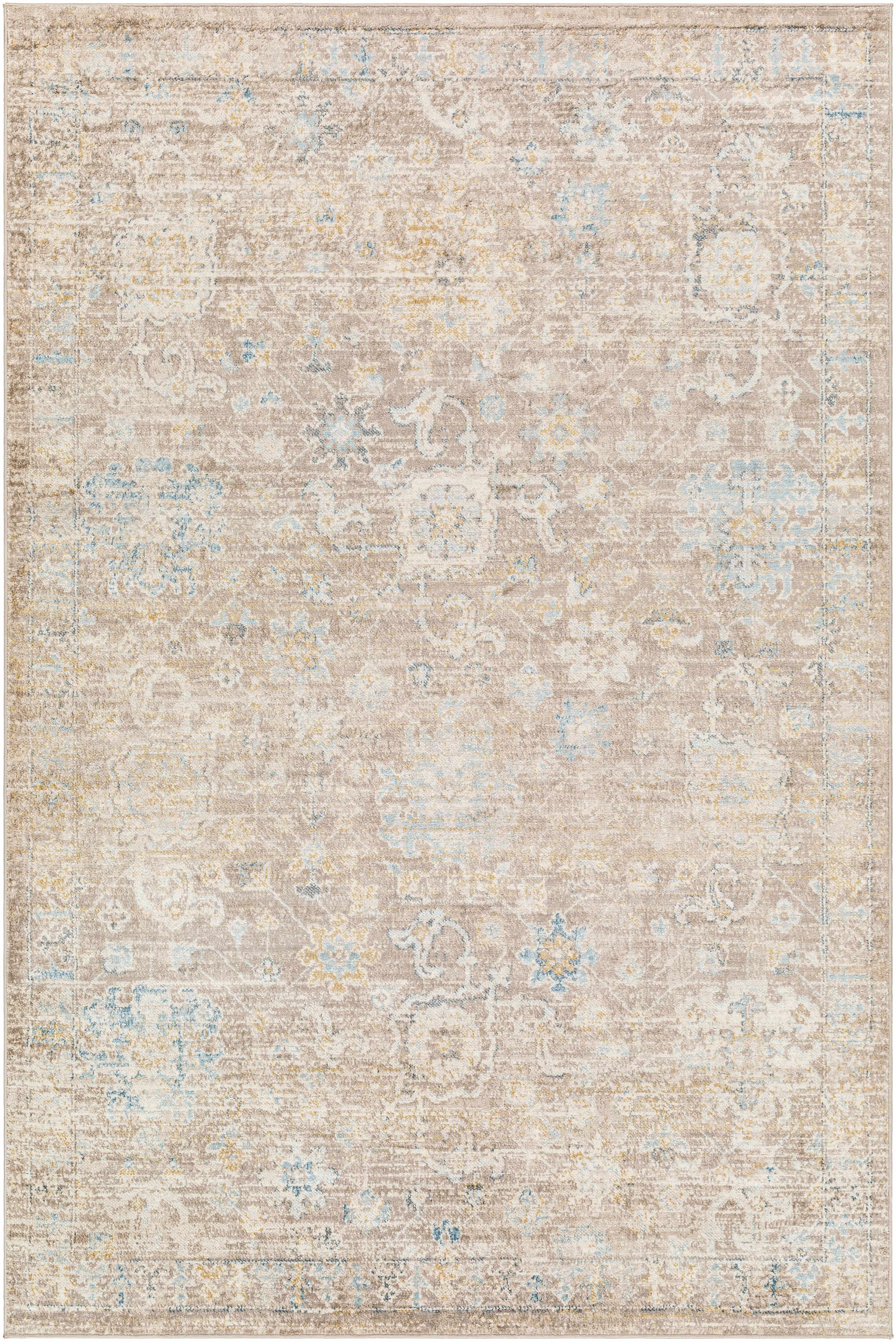 Enhanced Harim Light Brown Area Rug - Outstanding