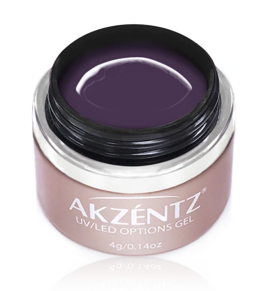 Eco-Friendly Gel Art Purple - Akzentz Options UV LED High-End