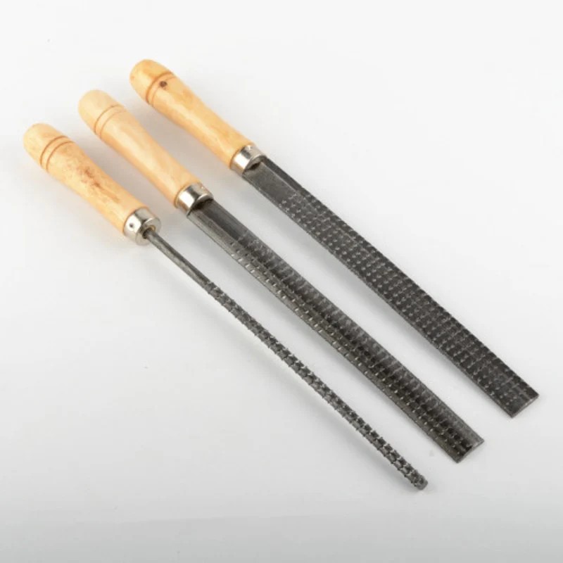 Innovative 3PC Wooden Rasp File Set Durable