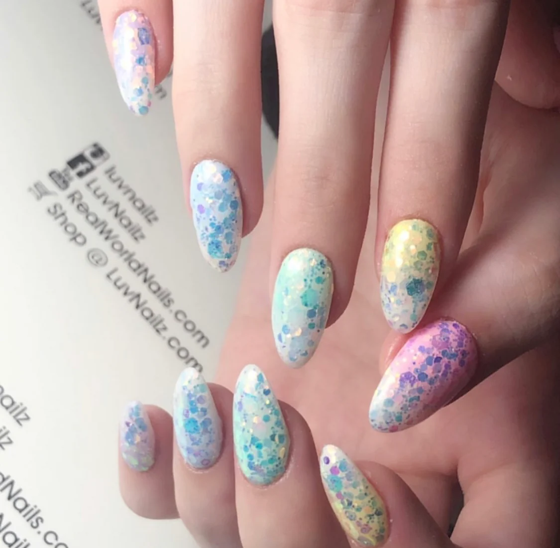 Sustainable Northern Lights Glitter Set Prestigious