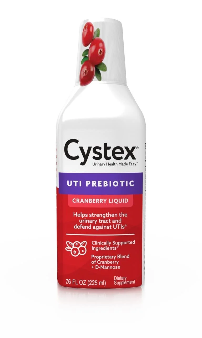 Original Design Cystex Urinary Health Maintenance Cranberry UTI Supplement 7.6 Oz Quality