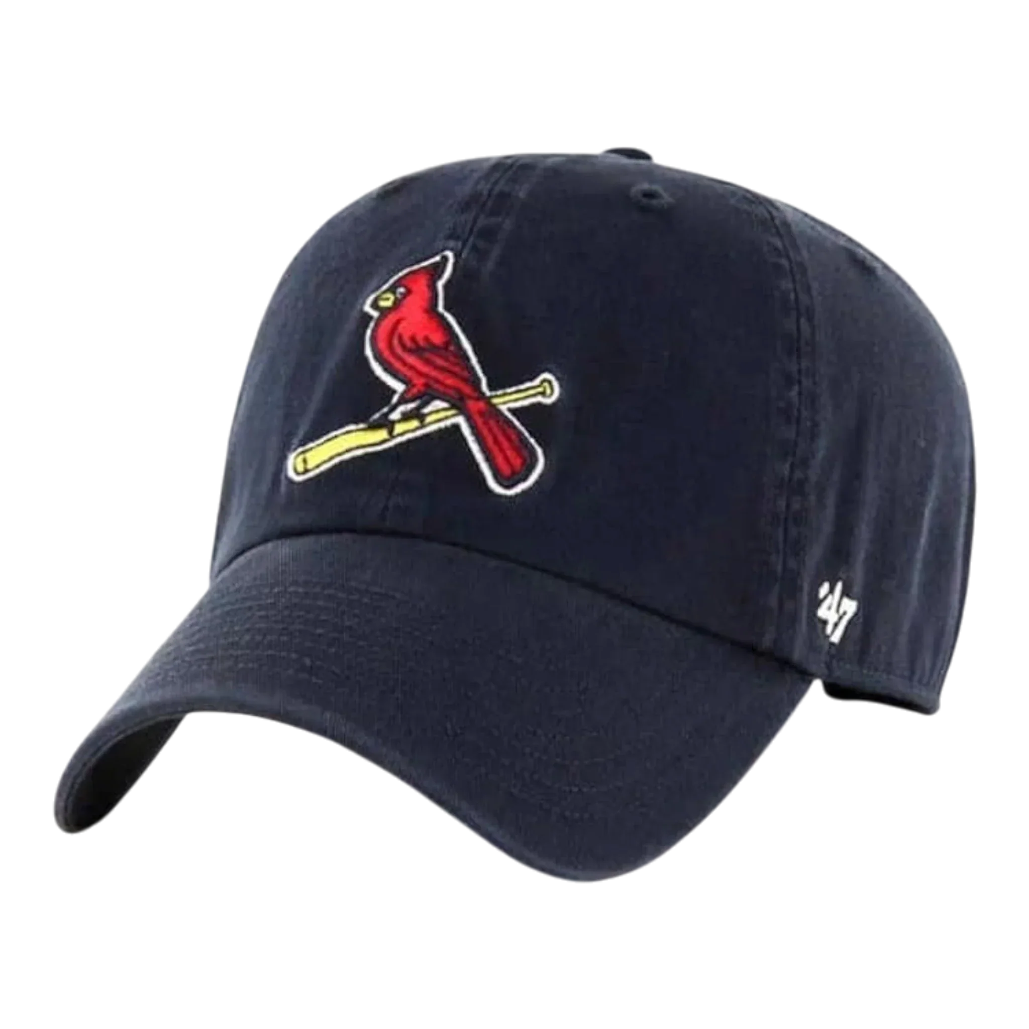Excellent 47 Brand Clean Up St. Louis Cardinals Strapback Hat — Navy Adjustable Cap Solid