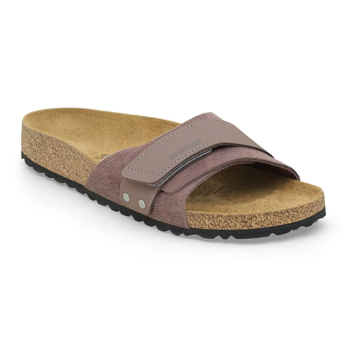 Crafted Birkenstock Unisex Oita Suede Leather Mordern Suede Purple Fog Authentic