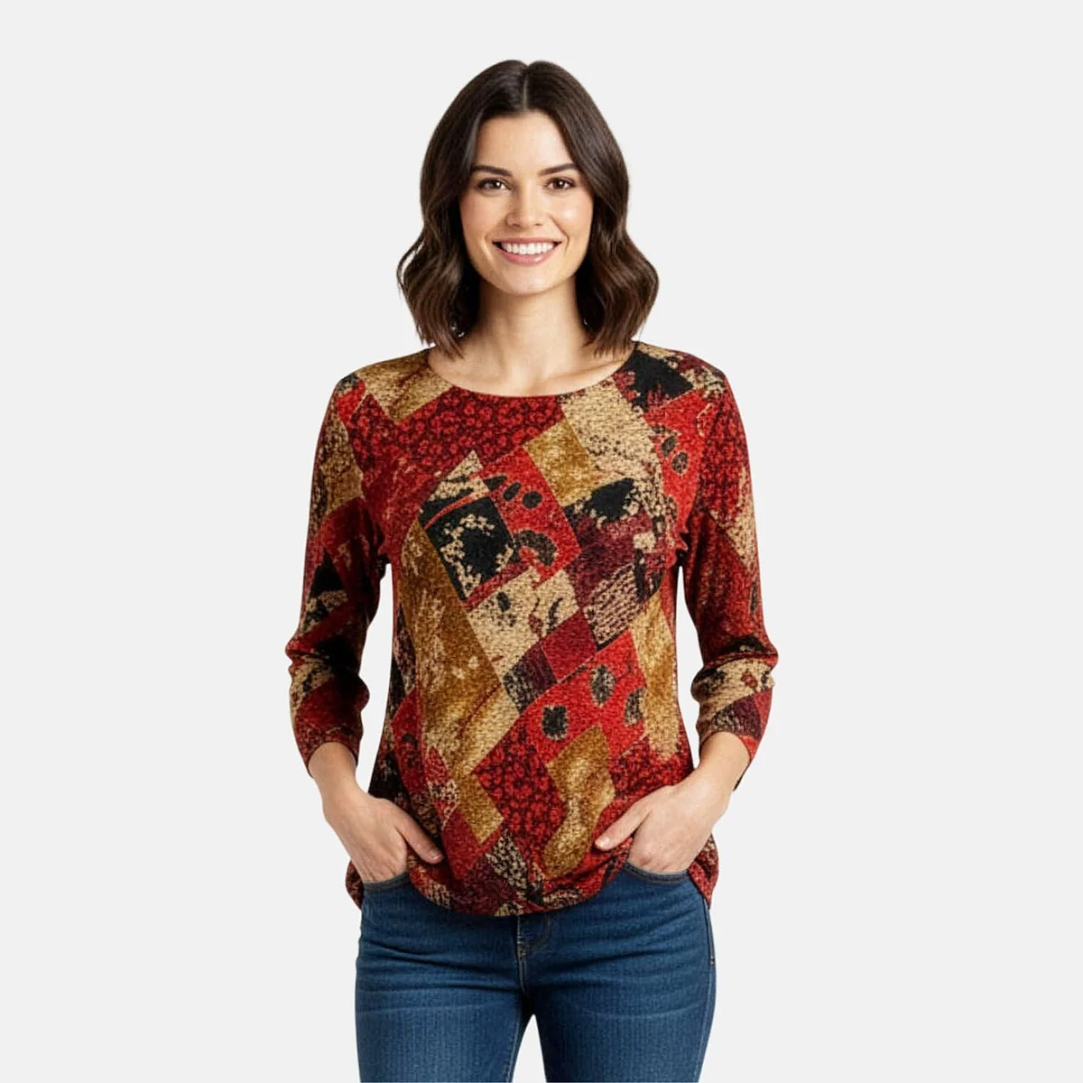 High-Quality HomeWomen's Fashion AccessoriesTopsBlouses 8234211 Top-Quality