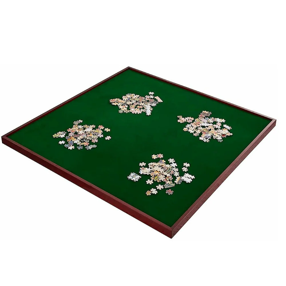 Luxury Large Portable Spinning Jigsaw Puzzle Table Easy-to-Use